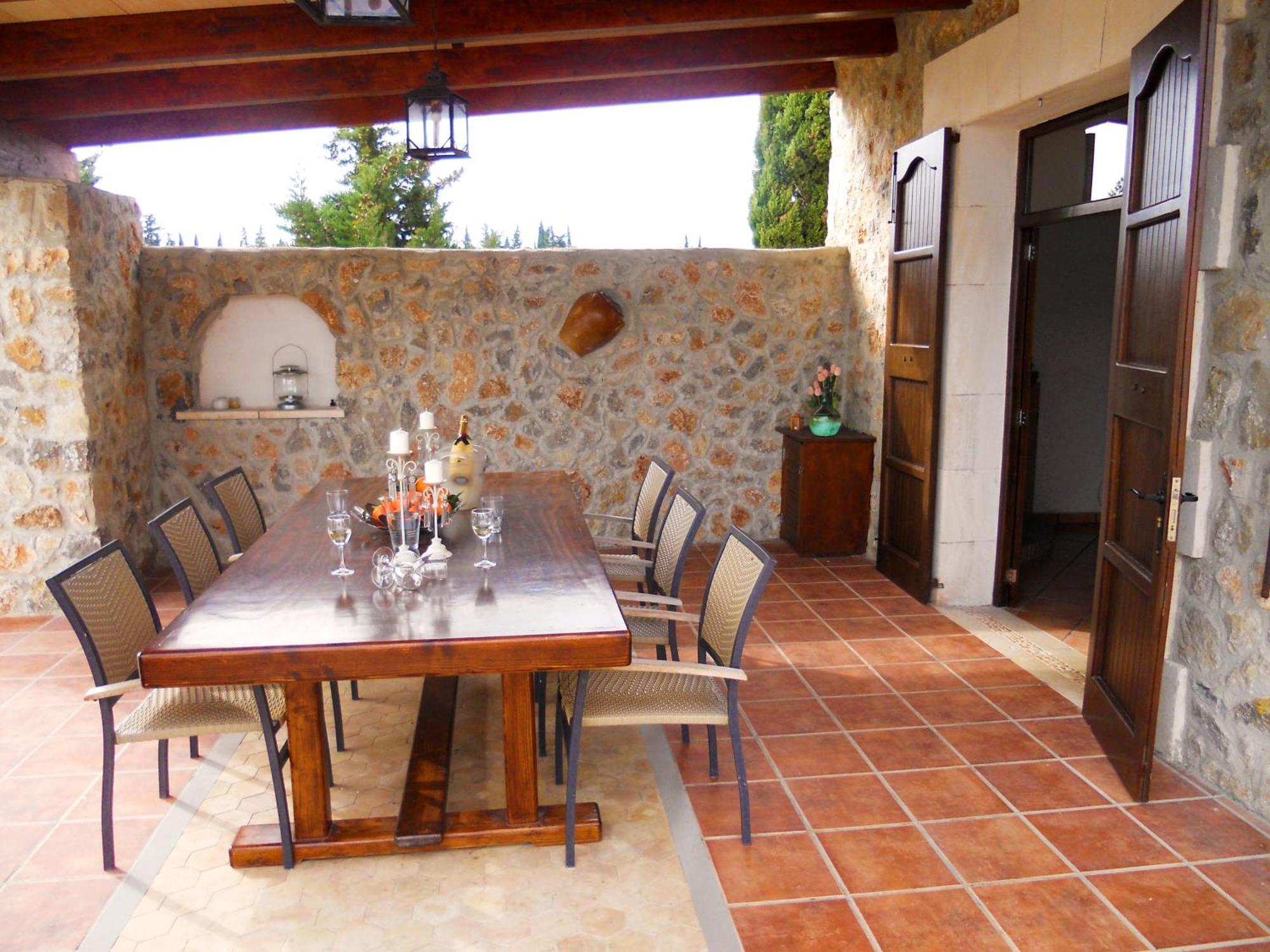 Holiday Home Finca Son Ramon Llubí Eksteriør bilde